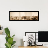 素晴らしFire Chicago写真1871 ポスター (ホームオフィス)