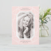 素晴らしGem High School Graduation Announcations 案内状 (スタンド正面)