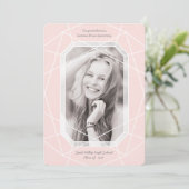 素晴らしGem High School Graduation Announcations 案内状 (スタンド正面)