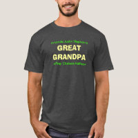 素晴らしGRANDPAカスタマイズ可能Tシャツ