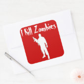 素晴らしKILL ZOMBIES – ステッカー (封筒)