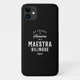素晴らしMaestra Bilingue:当然 iPhone 11 ケース