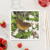 素晴らしMountain LaurelのSpangled Fritillery スタンダードランチョンナプキン (インサイチュ)