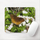 素晴らしMountain LaurelのSpangled Fritillery マウスパッド (マウス)