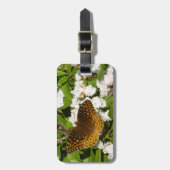 素晴らしMountain LaurelのSpangled Fritillery ラゲッジタグ (正面縦)