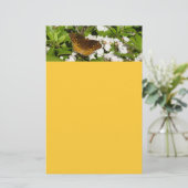 素晴らしMountain LaurelのSpangled Fritillery 便箋 (スタンド正面)