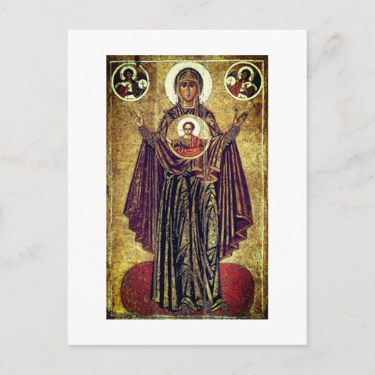 素晴らしPanagia from Yaroslavl シーズンポストカード (正面)