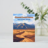 素晴らしSand Dunes National Park Colorado Card (スタンド正面)