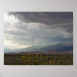 素晴らしSand Dunes National Park & Preserve, CO ポスター