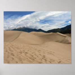 素晴らしSand Dunes National Park & Preserve, CO ポスター