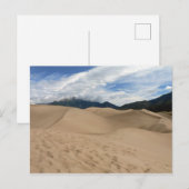 素晴らしSand Dunes National Park & Preserve, CO ポストカード (正面/裏面)