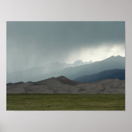 素晴らしSand Dunes Nat'l Park & Preserve, Colorado ポスター