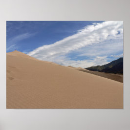 素晴らしSand Dunes Nat'l Park & Preserve, Colorado ポスター