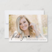 素晴らしScript 2写真院生ありがとう サンキューカード (正面)