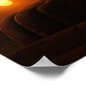 素晴らしSphinx Sunset Egyptian Landscapeポスター ポスター (角)