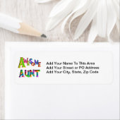 素晴らしTシャツとギフトおばさん ラベル (インサイチュ)