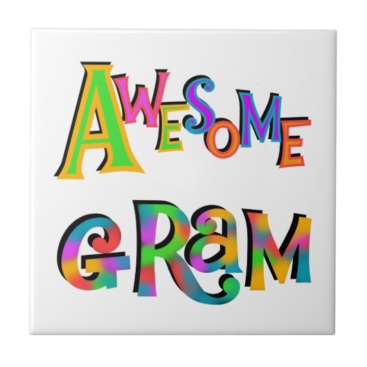 素晴らしTシャツとギフト タイル (正面)