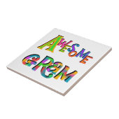 素晴らしTシャツとギフト タイル (側面)