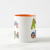 素晴らしTシャツとギフト ツートーンマグカップ (中央)