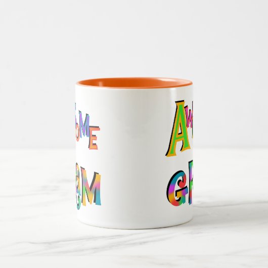 素晴らしTシャツとギフト ツートーンマグカップ (中央)