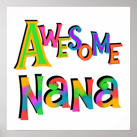 素晴らしTシャツとギフト ポスター (正面)