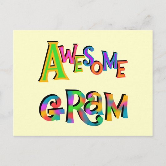 素晴らしTシャツとギフト ポストカード (正面)