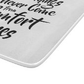 素晴らしThings Never 来 From  System心地よい引用文 カッティングボード (角)