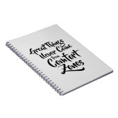 素晴らしThings Never 来 From System心地よい引用文 ノートブック (右側)