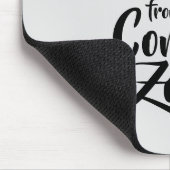 素晴らしThings Never 来 From  System心地よい引用文 マウスパッド (コーナー)