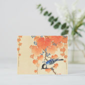 素晴らしtit on paullonia branch - Ohara Koson ポストカード (スタンド正面)