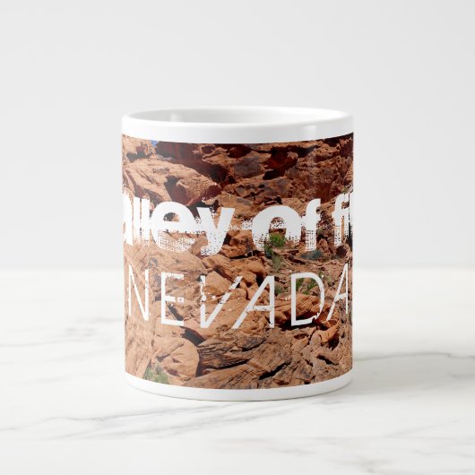素晴らしValley of Fire、NV Jumbo Mug! ジャンボコーヒーマグカップ (正面)