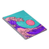 素晴らしVaporwaveアートポップ・アートのスタイル。ビュー ノートブック (右側)
