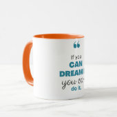 「素晴らしVibes:インスピレーションqoute Mug マグカップ (正面左)