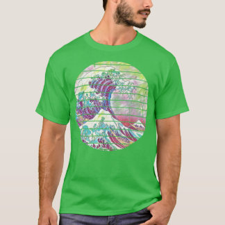 素晴らしWAVE JAPAN日本の Art Tokyo Tシャツ