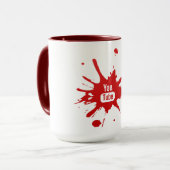 素晴らしYouTubeマグ マグカップ (正面左)