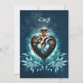 素晴らエレガントしいスチームパンクハート。 招待状 (裏面)