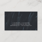 素晴らエレガントしい素敵なtouchを持つ名刺 名刺 (裏面)