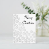 素晴らカッコいいしい、きらびやかなクリスマスのフレーク シーズンカード (スタンド正面)