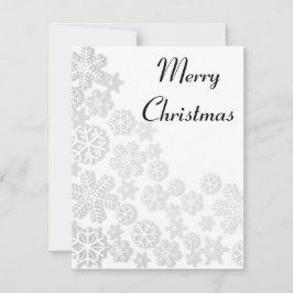 素晴らカッコいいしい、きらびやかなクリスマスのフレーク シーズンカード