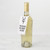 素晴ら中国のしい〔占星術の〕十二宮図 – オックス – #001- ボトルネックタグ (アングル)