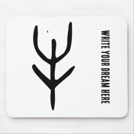 素晴ら中国のしい〔占星術の〕十二宮図 – オックス – #001- マウスパッド