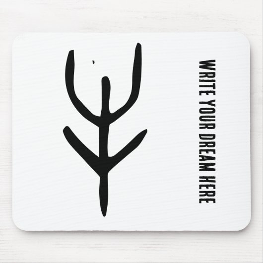 素晴ら中国のしい〔占星術の〕十二宮図 – オックス – #001- マウスパッド (正面)