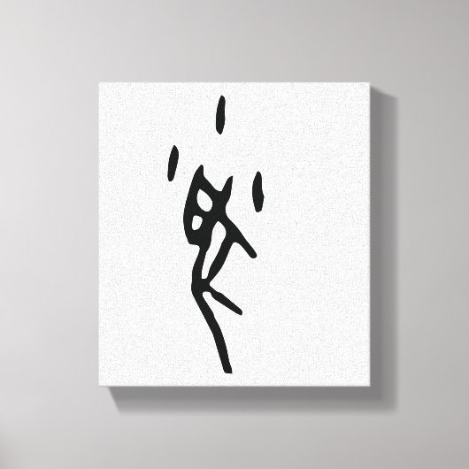 素晴ら中国のしい〔占星術の〕十二宮図 – ラト#001- キャンバスプリント (正面)