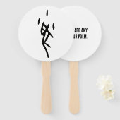 素晴ら中国のしい〔占星術の〕十二宮図 – ラト#001- ハンドファン (正面&裏面)