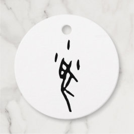 素晴ら中国のしい〔占星術の〕十二宮図 – ラト#001- フェイバータグ