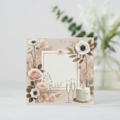 素晴ら結婚しいプリントデザイン 招待状 (スタンド正面)