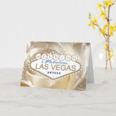 素晴ら結婚しいラスベガスのカードに カード (黄色い花)