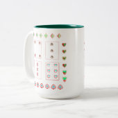 素晴ら遊しいsカードデザインツートーンマグ15オズ ツートーンマグカップ (正面左)