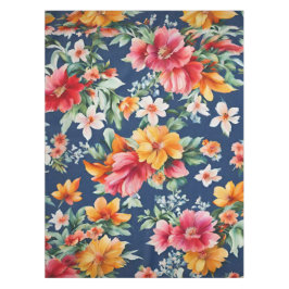 素晴イタリアンらしい夏の明るい花柄 テーブルクロス