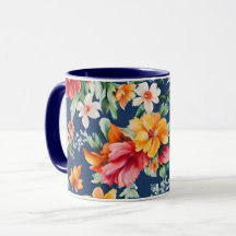 素晴イタリアンらしい夏の明るい花柄